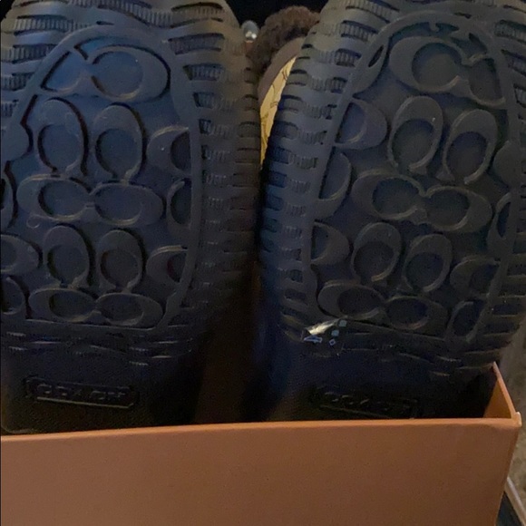 Coach Brown Signature Boot - Picture 2 of 5